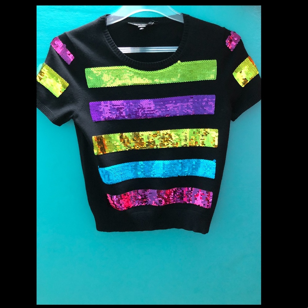 Marc Jacobs glitter sweater size xs